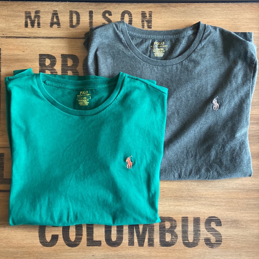 Polo Ralph Lauren Custom Slim Fit T-Shirts